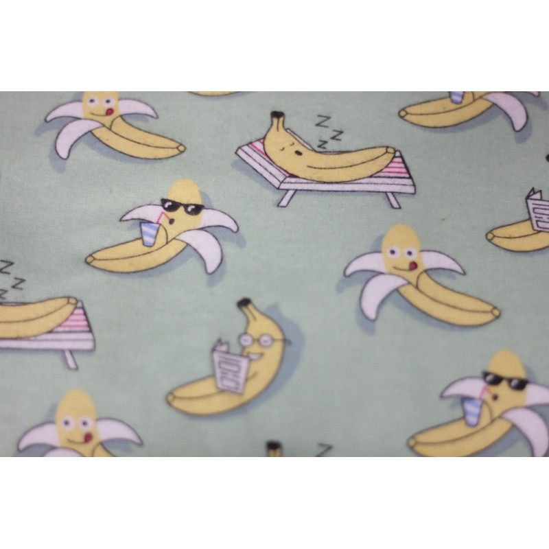 Banana - Flannel  wipes