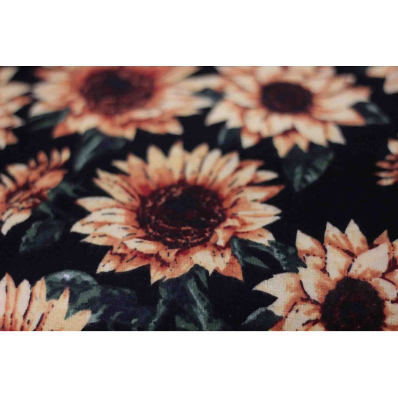 Sunflower - Flannel  wipe